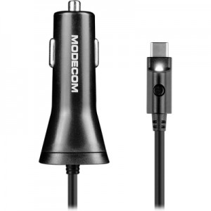 Огляд Зарядний пристрій Modecom 1 USB 3A QC3.0 + cable Type-C, Modecom Royal KULC-02 (ZT-MC-KULC-02): характеристики, відгуки, ціни.