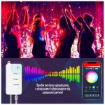 Огляд Гірлянда ColorWay Smart LED RGB WiFi + Bluetooth 10M 60LED IP65 (CW-GS-60L10UMC): характеристики, відгуки, ціни.