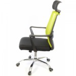 Огляд Офісне крісло Аклас Крокус CH TILT Чорний (Чорний Салатовий) (10047591): характеристики, відгуки, ціни.