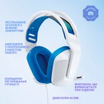 Огляд Навушники Logitech G335 Wired Gaming White (981-001018): характеристики, відгуки, ціни.