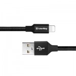 Огляд Дата кабель USB 2.0 AM to Lightning 0.25m black ColorWay (CW-CBUL048-BK): характеристики, відгуки, ціни.