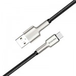 Огляд Дата кабель USB 2.0 AM to Micro 5P 1.0m head metal black ColorWay (CW-CBUM046-BK): характеристики, відгуки, ціни.