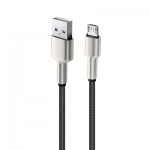 Огляд Дата кабель USB 2.0 AM to Micro 5P 1.0m head metal black ColorWay (CW-CBUM046-BK): характеристики, відгуки, ціни.