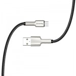 Огляд Дата кабель USB 2.0 AM to Micro 5P 1.0m head metal black ColorWay (CW-CBUM046-BK): характеристики, відгуки, ціни.