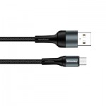 Огляд Дата кабель USB 2.0 AM to Micro 5P 1.0m nylon black ColorWay (CW-CBUM045-BK): характеристики, відгуки, ціни.