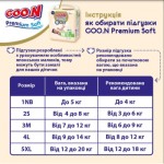Огляд Підгузок GOO.N Premium Soft 18-30 кг розмір 7 3XL унісекс 22 шт (863231): характеристики, відгуки, ціни.