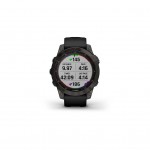 Огляд Смарт-годинник Garmin fenix 7 Sapph Solar, Black DLC Ti, GPS (010-02540-35): характеристики, відгуки, ціни.