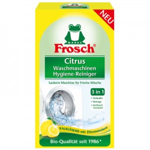 Огляд Очищувач для пральних машин Frosch Лимон 250 г (4001499939891): характеристики, відгуки, ціни.
