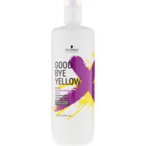 Огляд Шампунь Schwarzkopf Professional Goodbye Yellow Безсульфатний з антижовтим ефектом 1000 мл (4045787736373): характеристики, відгуки, ціни.