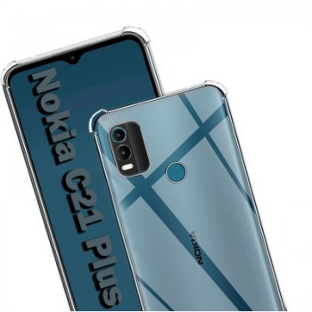 Чохол до мобільного телефона BeCover Anti-Shock Nokia C21 Plus Clear (707571)
