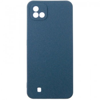 Чохол до мобільного телефона Dengos Carbon Realme C11 2021 (blue) (DG-TPU-CRBN-147)