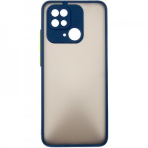 Чохол до мобільного телефона Dengos Matte Xiaomi Redmi 10C (blue) (DG-TPU-MATT-110)