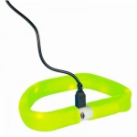 Огляд Нашийник для тварин Trixie світиться з USB L-XL 70 см/18 мм зелений (4053032126855): характеристики, відгуки, ціни.