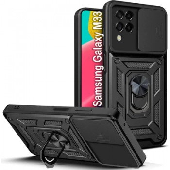 Чохол до мобільного телефона BeCover Military Samsung Galaxy M33 SM-M336 Black (707387)