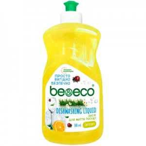 Огляд Засіб для ручного миття посуду Be&Eco Лимон 500 мл (4820168433429): характеристики, відгуки, ціни.