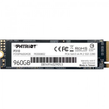 Накопичувач SSD M.2 2280 960GB Patriot (P310P960GM28)