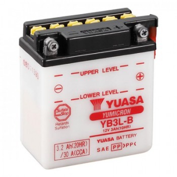 Автомобільний акумулятор Yuasa 12V 3,2Ah YuMicron Battery (YB3L-B)