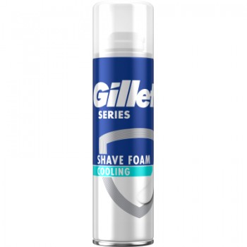 Піна для гоління Gillette Series Охолоджуюча з евкаліптом 250 мл (7702018459803)