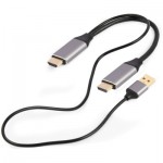 Огляд Перехідник Cablexpert HDMI to DisplayPort 4K 60Hz 2m (A-HDMIM-DPM-01): характеристики, відгуки, ціни.