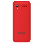 Огляд Мобільний телефон Sigma X-style 31 Power Type-C Red (4827798855058): характеристики, відгуки, ціни.