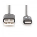 Огляд Дата кабель USB 2.0 AM to Type-C 1.8m Digitus (AK-300136-018-S): характеристики, відгуки, ціни.