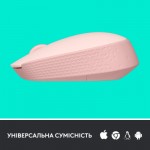 Огляд Мишка Logitech M171 Rose (910-006865): характеристики, відгуки, ціни.