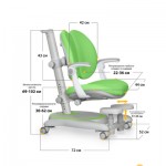 Огляд Дитяче крісло Mealux Ortoback Duo Plus Pink (Y-510 KP Plus): характеристики, відгуки, ціни.