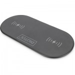 Огляд Зарядний пристрій Digitus Wireless Charging, Pad, Duo, 15W (DA-10082): характеристики, відгуки, ціни.