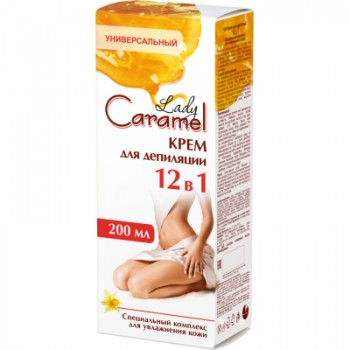 Крем для депіляції Caramel 12 в 1 Універсальний 200 мл (4823015934018)