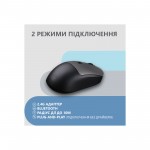 Огляд Мишка 2E MF218 Silent Wireless/Bluetooth Black/Grey (2E-MF218WBG): характеристики, відгуки, ціни.