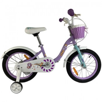 Дитячий велосипед Royal Baby Chipmunk Darling 16" Official UA фіолетовий (CM16-6-purple)