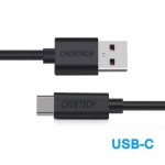 Огляд Дата кабель USB 2.0 AM to Type-C 1.0m Choetech (AC0002): характеристики, відгуки, ціни.