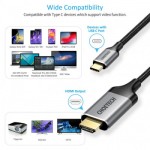 Огляд Кабель мультимедійний USB-C to HDMI 1.8m 4K 60Hz Choetech (CH0021-BK): характеристики, відгуки, ціни.