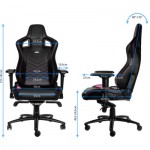 Огляд Крісло ігрове Noblechairs Epic Black/Pink (NBL-PU-PNK-001): характеристики, відгуки, ціни.