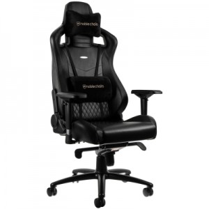 Огляд Крісло ігрове Noblechairs Epic Series Real Leather Black (NBL-RL-BLA-001): характеристики, відгуки, ціни.