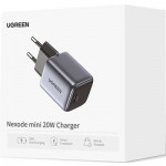 Огляд Зарядний пристрій Ugreen 20W USB C PD Nexode mini Charger CD318 (90664): характеристики, відгуки, ціни.