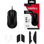 Огляд Мишка HyperX Pulsefire Haste 2 USB Black (6N0A7AA): характеристики, відгуки, ціни.