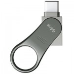 Огляд USB флеш накопичувач Silicon Power 128 GB DriveMobile C80 USB 3.1 + Type-C Silver (SP128GBUC3C80V1S): характеристики, відгуки, ціни.