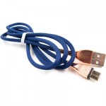Огляд Дата кабель USB 2.0 AM to Type-C 1.0m blue Dengos (NTK-TC-SET-DBLUE): характеристики, відгуки, ціни.