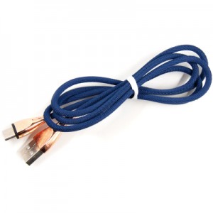 Огляд Дата кабель USB 2.0 AM to Type-C 1.0m blue Dengos (NTK-TC-SET-DBLUE): характеристики, відгуки, ціни.