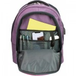 Огляд Рюкзак шкільний Cool For School 44x32x20 см 28 л Фиолетово-малиновий (CF86588-05): характеристики, відгуки, ціни.