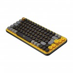 Огляд Клавіатура Logitech POP Keys Wireless Mechanical Keyboard UA Blast Yellow (920-010735): характеристики, відгуки, ціни.