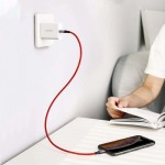 Огляд Дата кабель USB-C to Lightning 1.0m US298 MFI Red Ugreen (US298/20309): характеристики, відгуки, ціни.