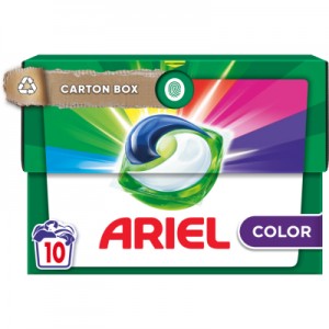 Огляд Капсули для прання Ariel Pods Все-в-1 Color 10 шт. (8001090725820): характеристики, відгуки, ціни.