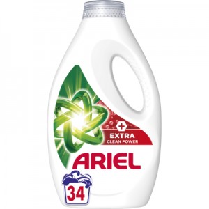 Огляд Гель для прання Ariel Extra Clean 1.7 л (8006540878781): характеристики, відгуки, ціни.