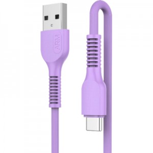 Дата кабель USB-C to USB-C 1.0m AR88 2.4A Purple Armorstandart (ARM60007)