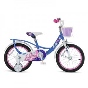 Огляд Дитячий велосипед RoyalBaby Chipmunk Darling 18", Official UA, синій (CM18-6-blue): характеристики, відгуки, ціни.