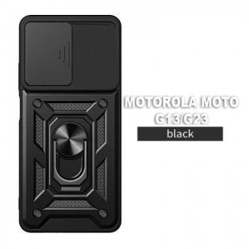 Чохол до мобільного телефона BeCover Military Motorola Moto G13/G23 Black (709097)