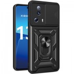 Огляд Чохол до мобільного телефона BeCover Military Xiaomi 13 Lite Black (709163): характеристики, відгуки, ціни.