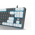 Огляд Клавіатура Aula F3287 Keycap KRGD Blue USB UA White/Grey (6948391240688): характеристики, відгуки, ціни.